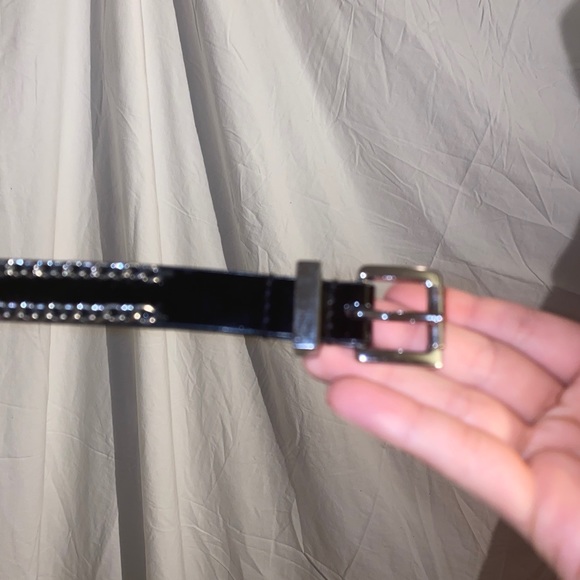 Black and silver chain belt - Picture 4 of 7